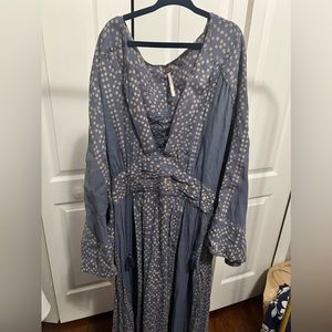 Free people long maxi dress size 0